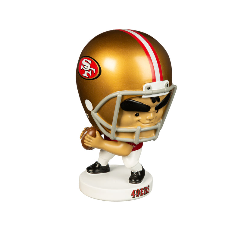 NFL San Francisco 49ers - Player QB Lil Big Head Statue