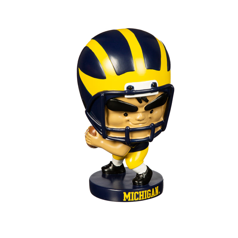 NCAA University of Michigan - Player QB Lil Big Head Statue