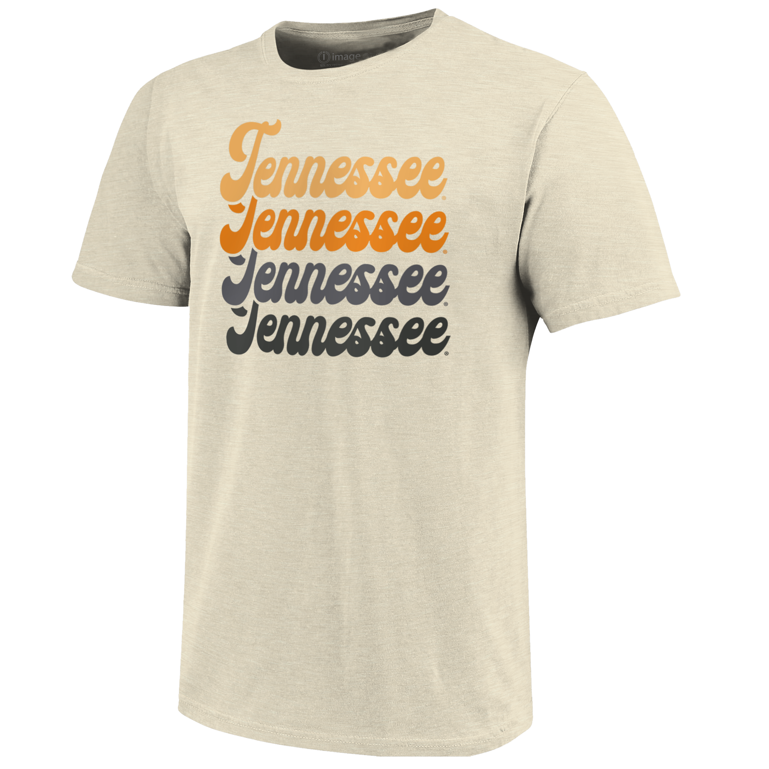 Tennessee Volunteers - Expanded Script Triblend Oatmeal T-Shirt