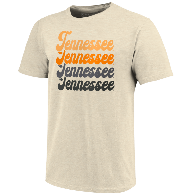 Tennessee Volunteers - Expanded Script Triblend Oatmeal T-Shirt