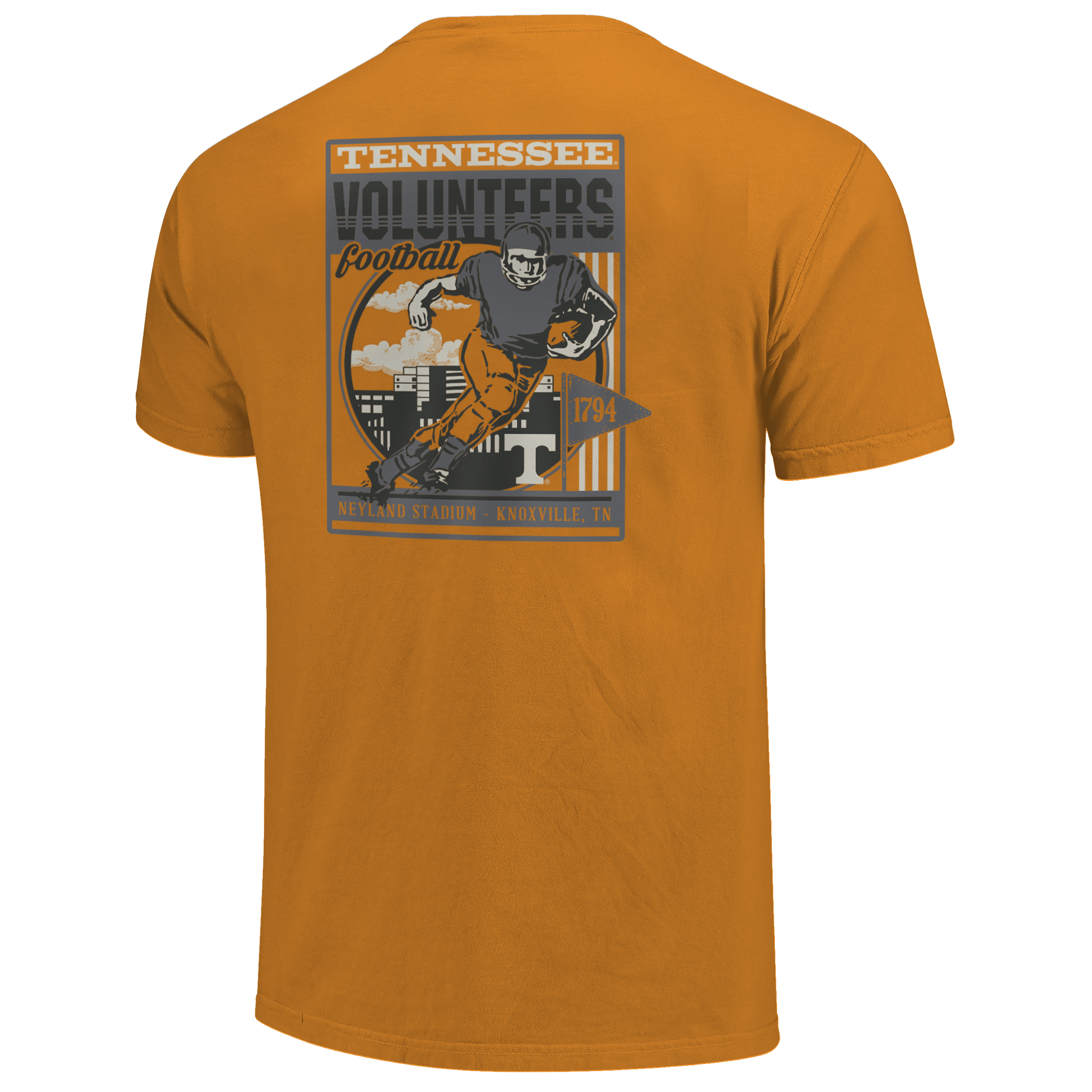 Tennessee Volunteers - Retro Poster and Stadium T-Shirt