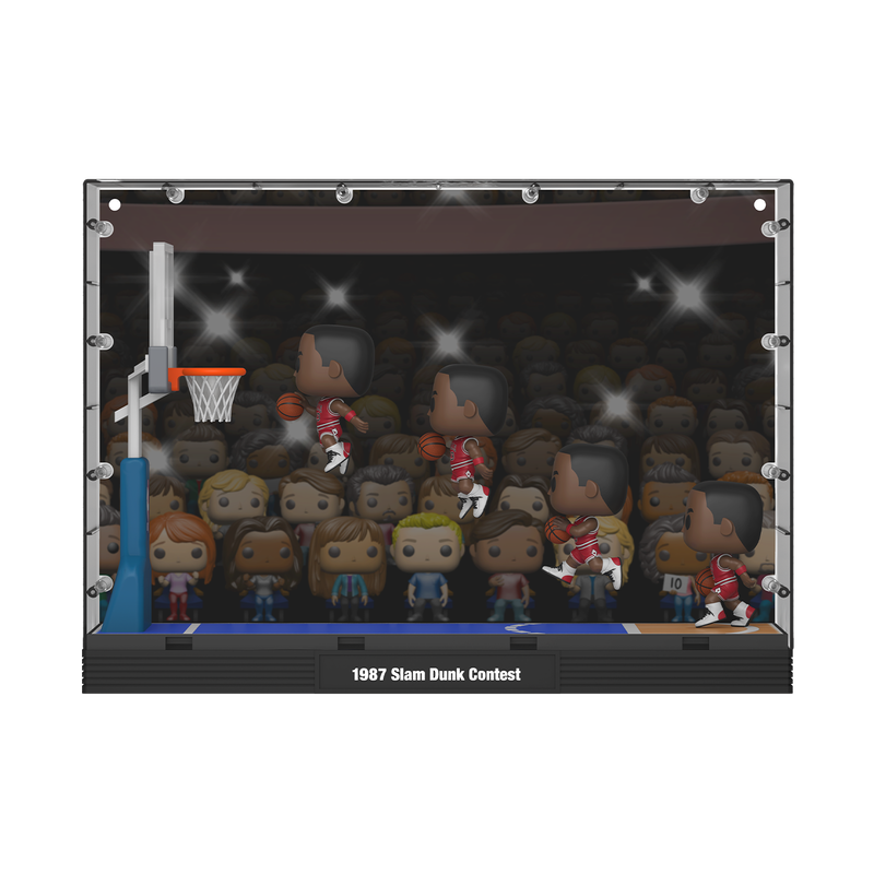 Funko POP!: Deluxe Moment - NBA Michael Jordan 1987 Dunk Contest Vinyl Figure