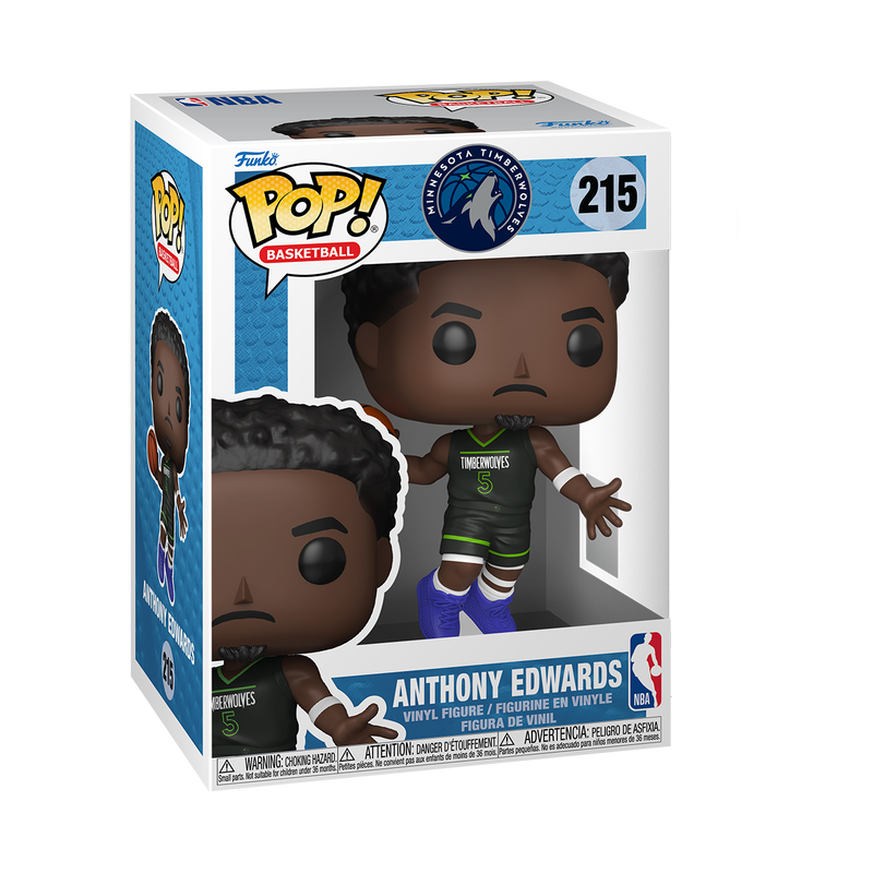 Funko POP! NBA: Minnesota Timberwolves - Anthony Edwards (Statement Edition Jersey) Vinyl Figure