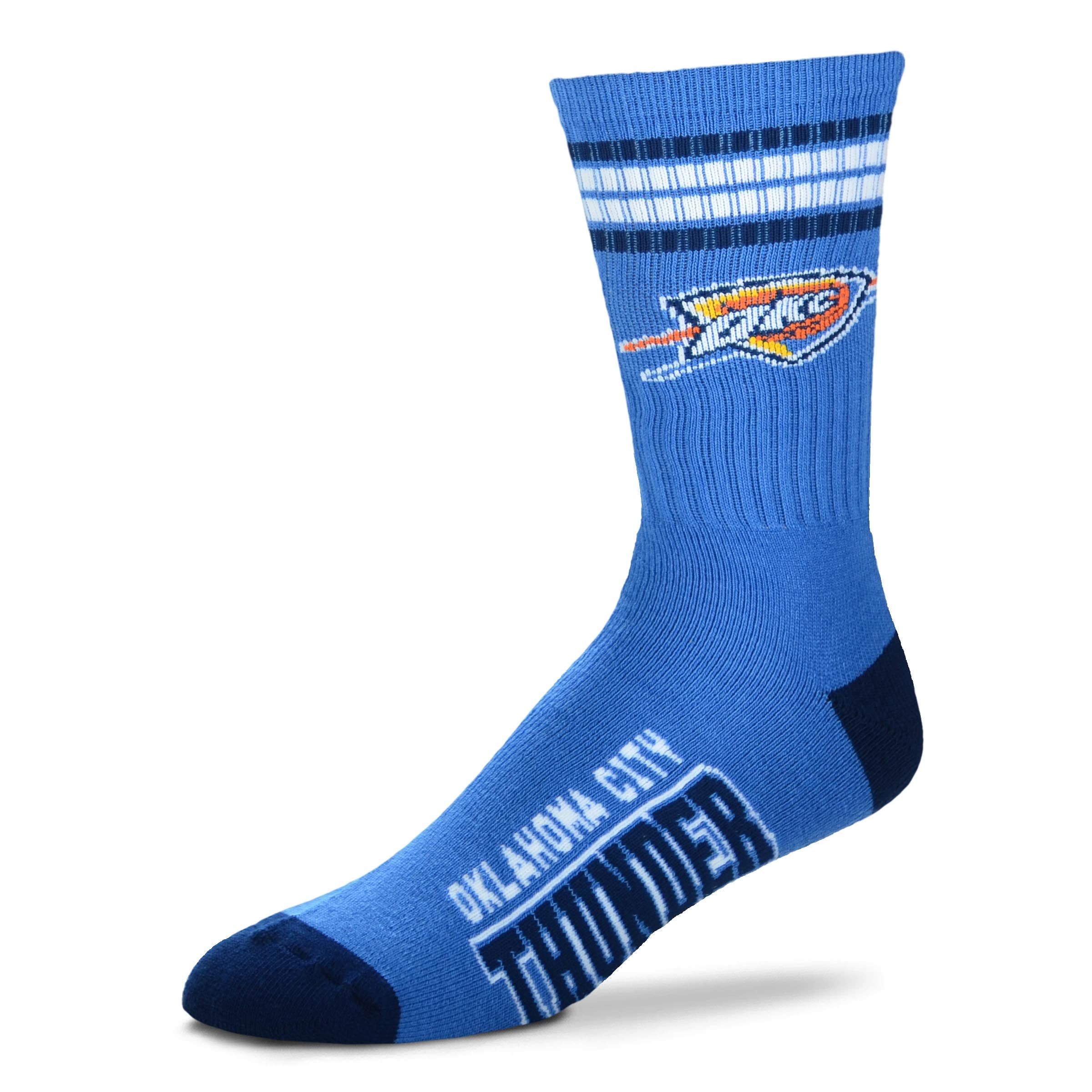 Oklahoma City Thunder - NBA 4 Stripe Deuce Socks