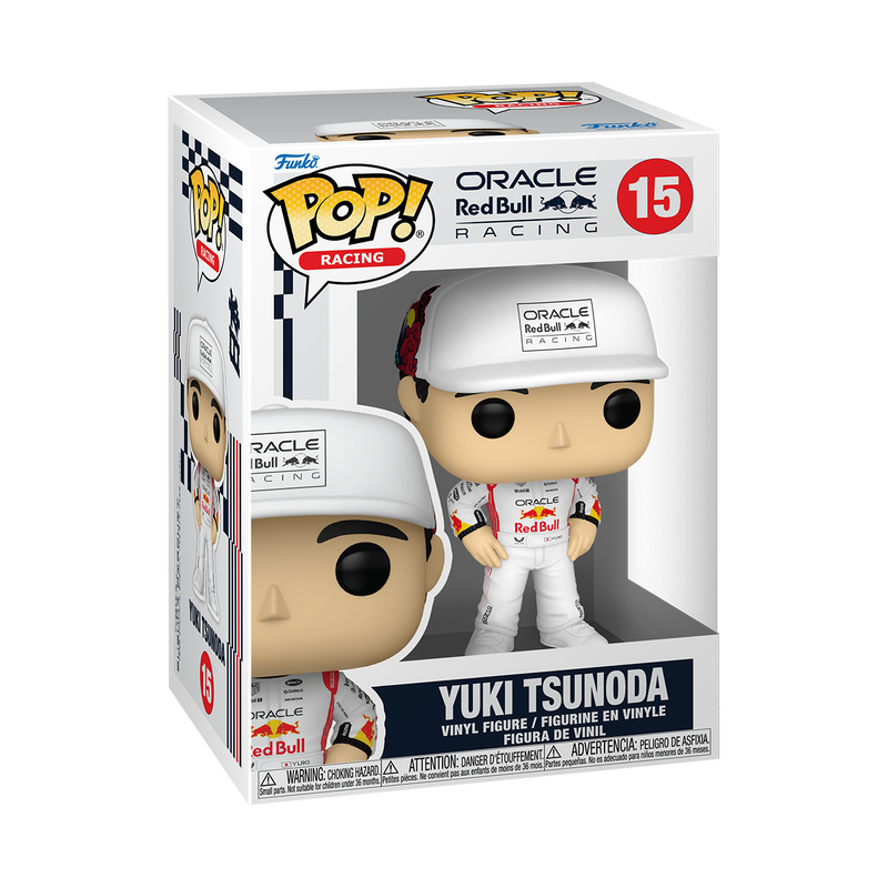Funko POP! Oracle Red Bull Racing - Yuki Tsunoda Vinyl Figure