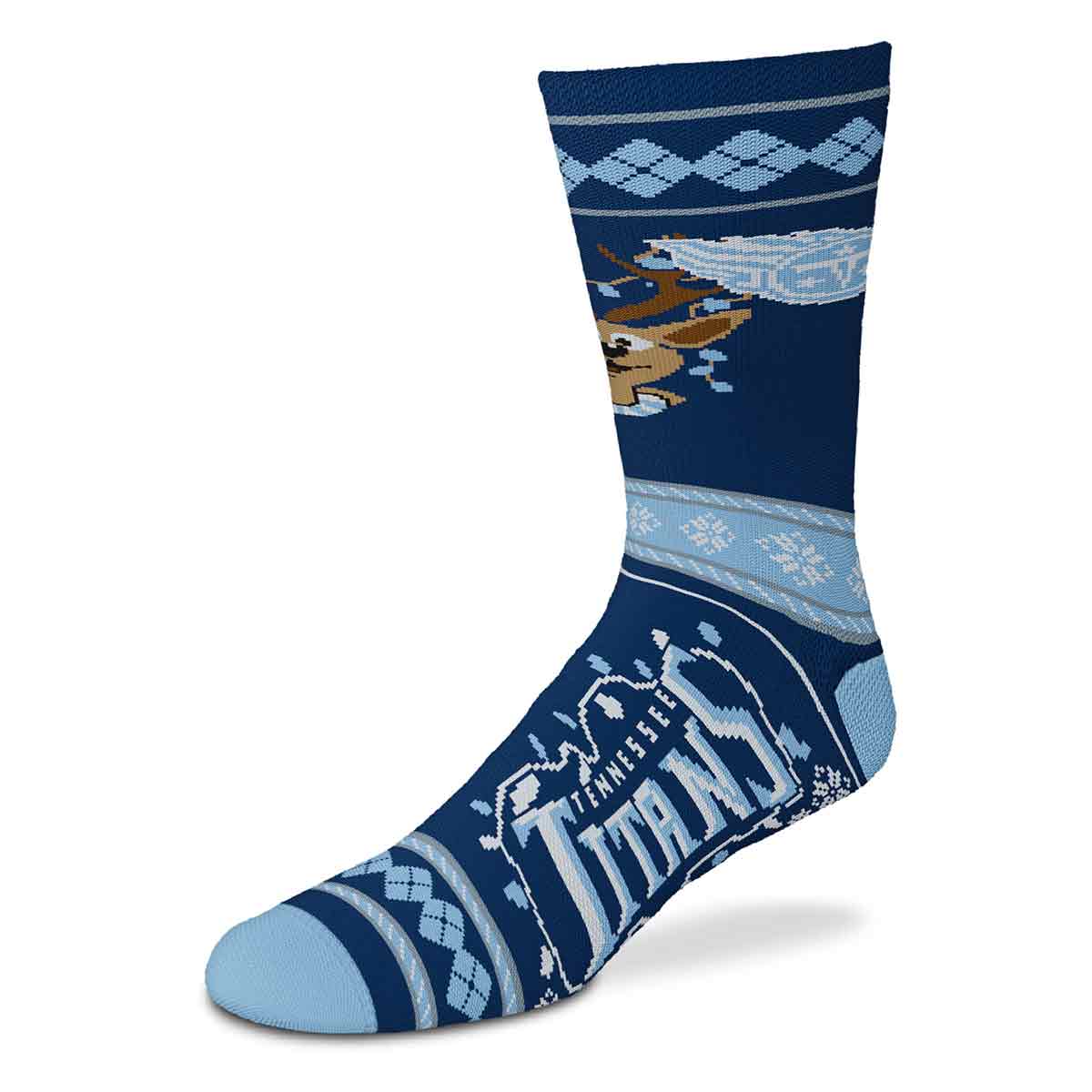 Tennessee Titans - Sweater Stripe Crew Socks