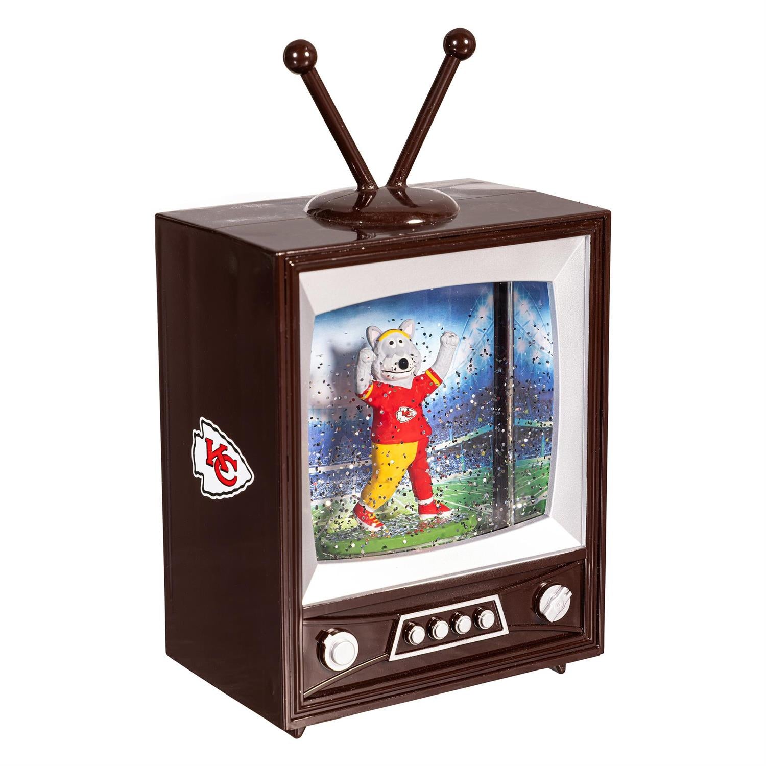 NFL Kansas City Chiefs - Vintage TV Water Lantern