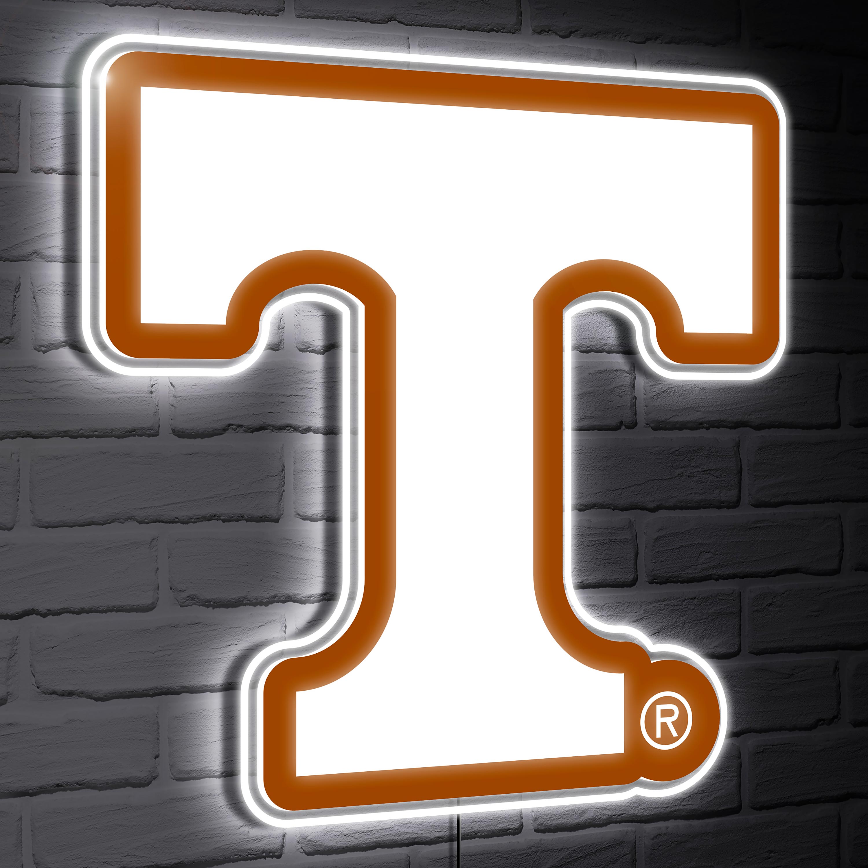 Tennessee Volunteers - Glazelite, Logo Led Wall Decor