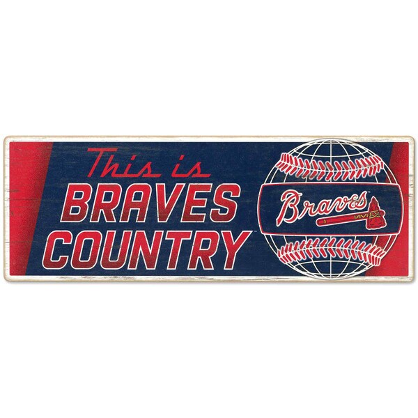 Atlanta Braves - Country Tradition Wood Wall Art