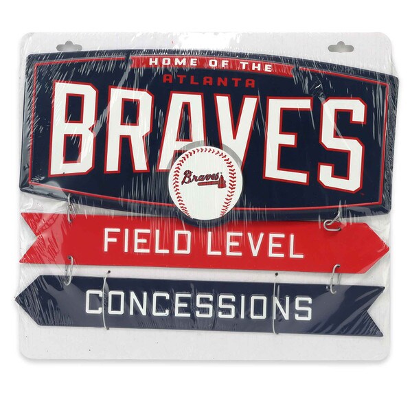 Atlanta Braves - Field Level Concessions Metal Wall Decor