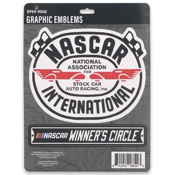 Open Road Brands: Nascar Graphic Vinyl Decal