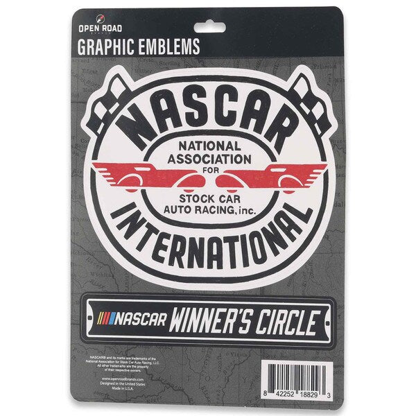 Open Road Brands: Nascar Graphic Vinyl Decal