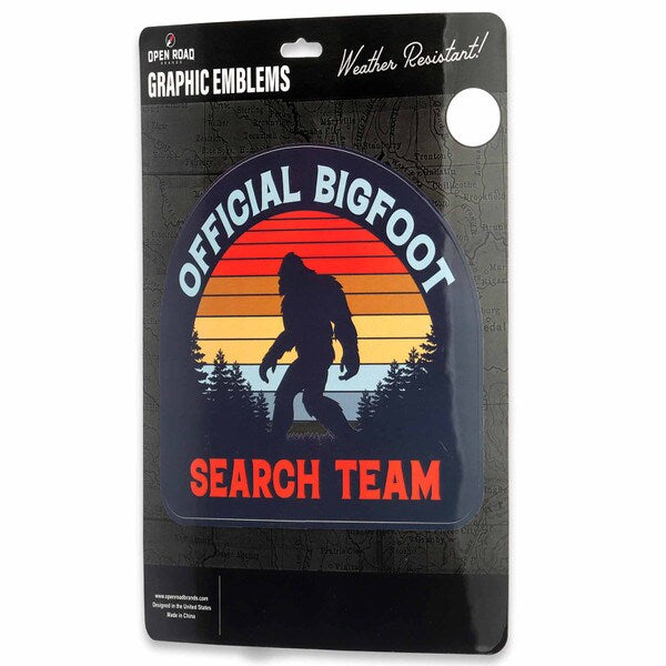 Open Road Brands: Bigfoot Search Team Adhesive Decal