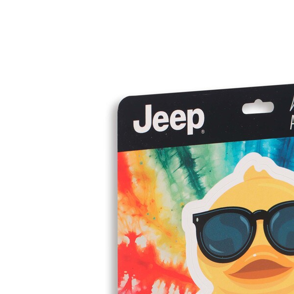 Open Road Brands: Jeep - Jeep Grille Rubber Duck Adhesive Decal