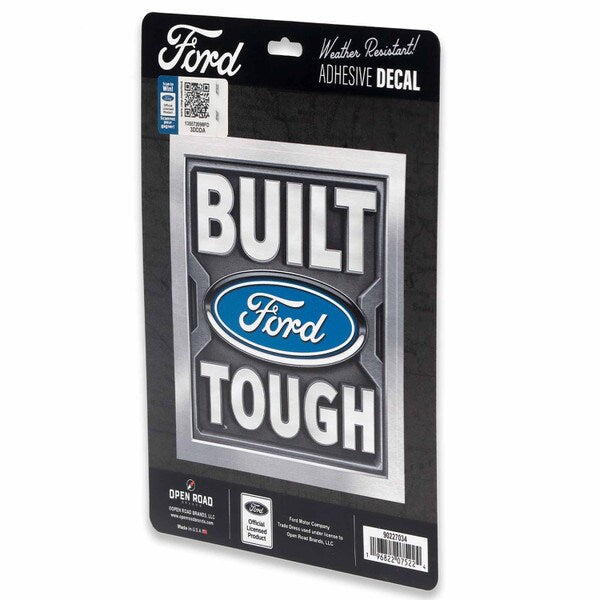 Open Road Brands: Ford Built Ford Tough Adhesive Decal