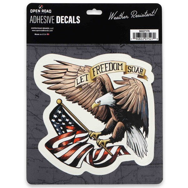 Open Road Brands: American Eagle Let Freedom Soar Adhesive Decal