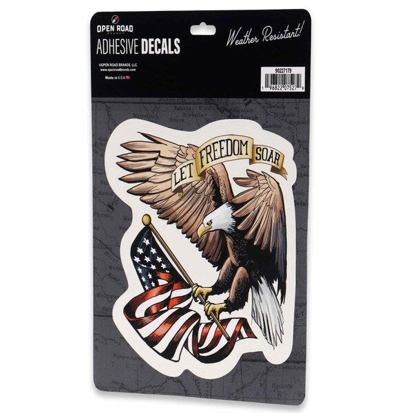 Open Road Brands: American Eagle Let Freedom Soar Adhesive Decal