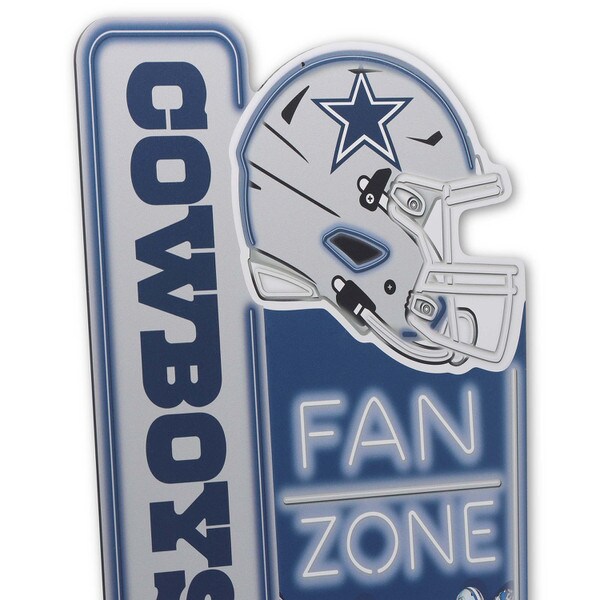 Dallas Cowboys: NFL Fan Zone Metal Sign Wall Decor