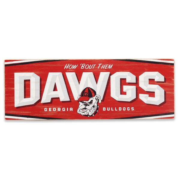 Georgia Bulldogs - Georgia Dawgs Traditions Wood Wall Decor