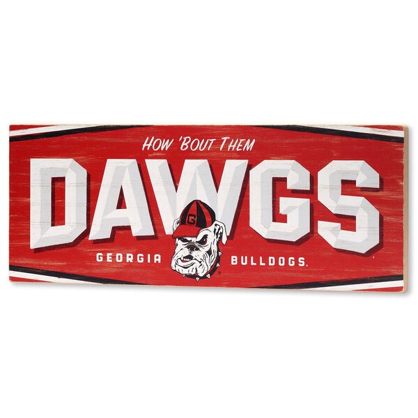 Georgia Bulldogs - Georgia Dawgs Traditions Wood Wall Decor