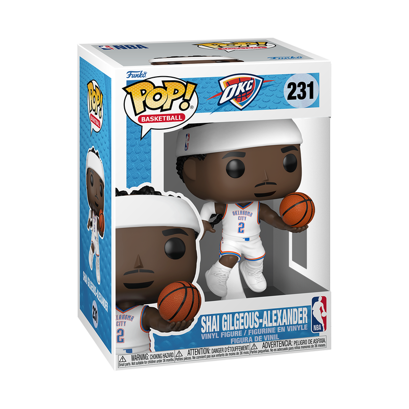 Funko POP! NBA: Oklahoma City Thunder - Shai Gilgeous-Alexander (Association Edition Jersey) Vinyl Figure