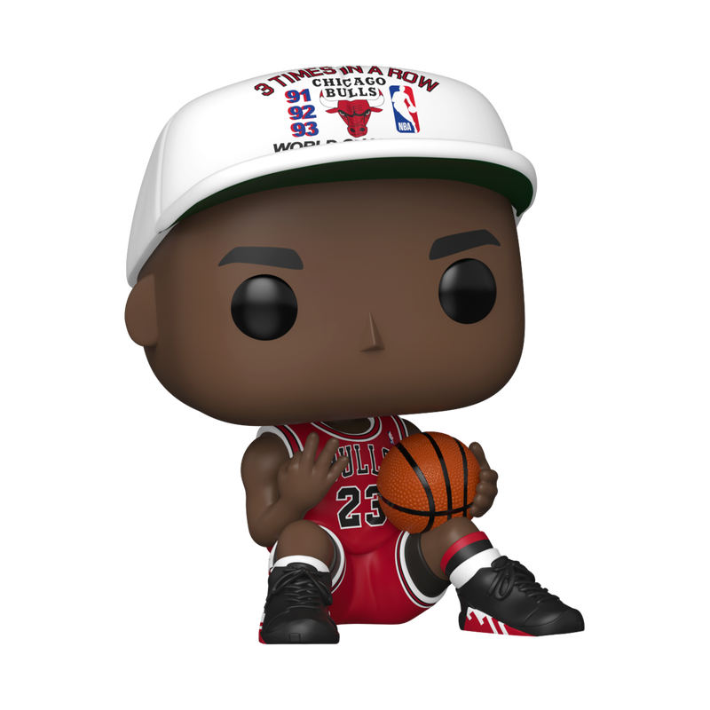 Funko POP! NBA: Chicago Bulls - Michael Jordan 3 Times in a Row Vinyl Figure