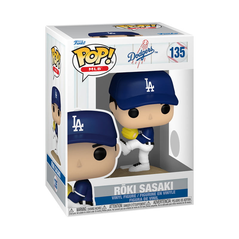 Funko POP! MLB: Los Angeles Dodgers™ - Rōki Sasaki Vinyl Figure