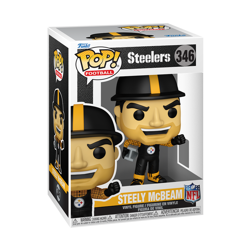 Funko POP! NFL: Pittsburgh Steelers - Steely McBeam Vinyl Figure