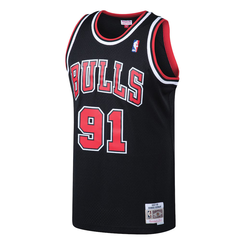 Chicago Bulls - NBA 1997 Dennis Rodman Swingman Alternate Jersey