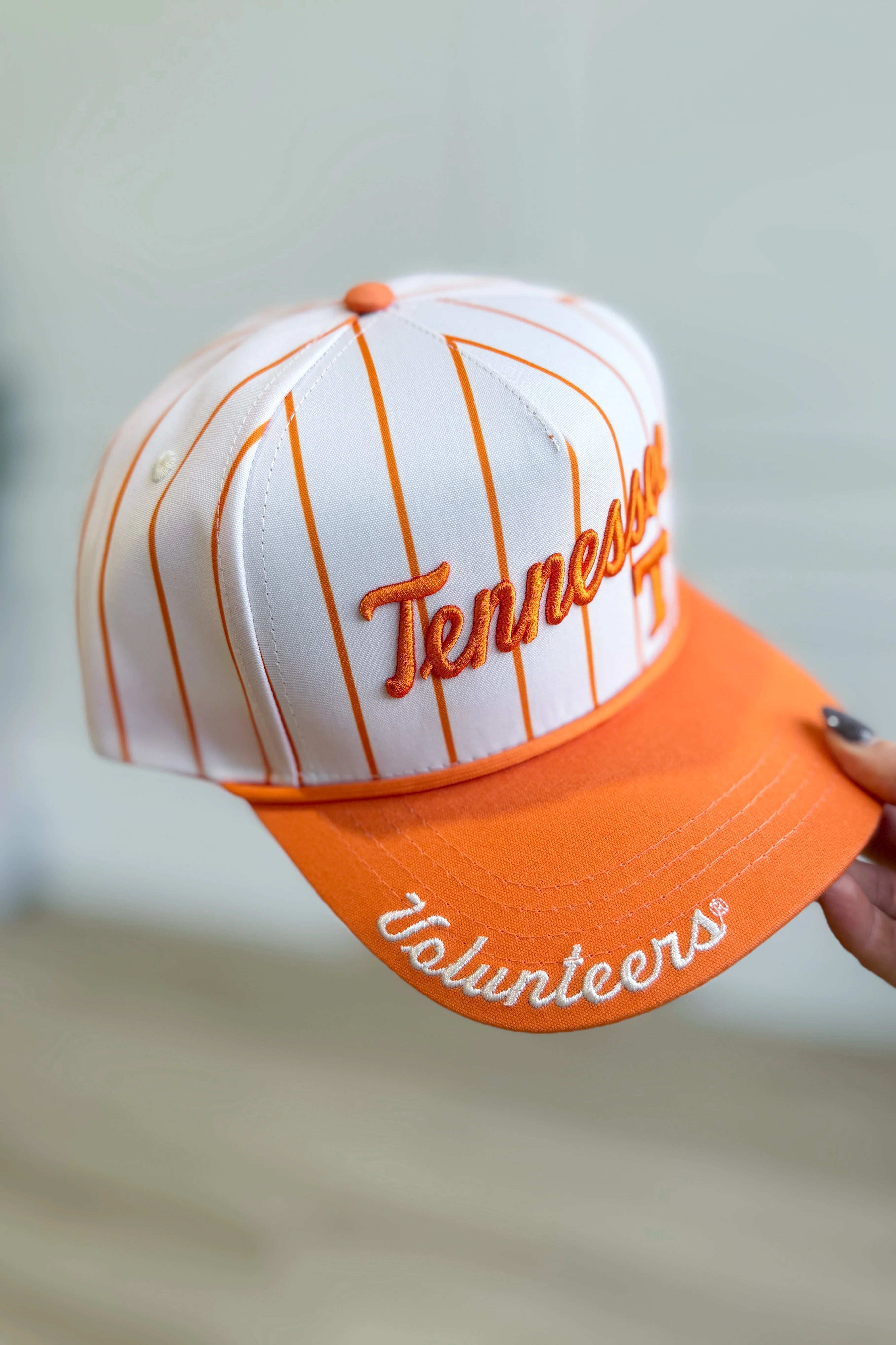 Tennessee Volunteers - NCAA Pinstripe Canvas Trucker Hat