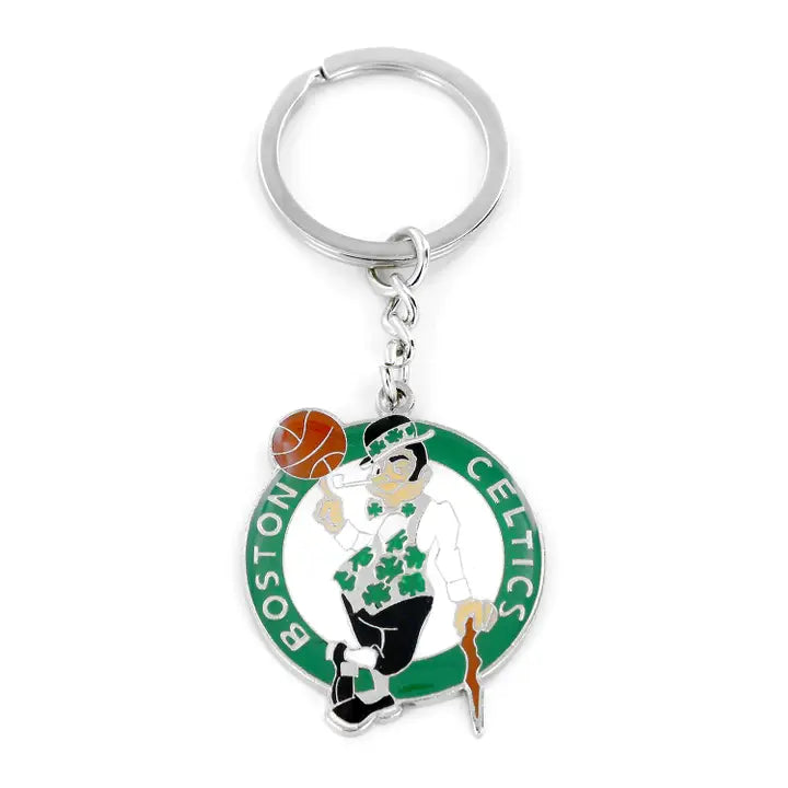 Boston Celtics Logo Keychain