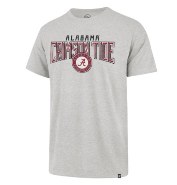 Alabama Crimson Tide - Relay Grey Citadel Franklin Men's T-Shirt