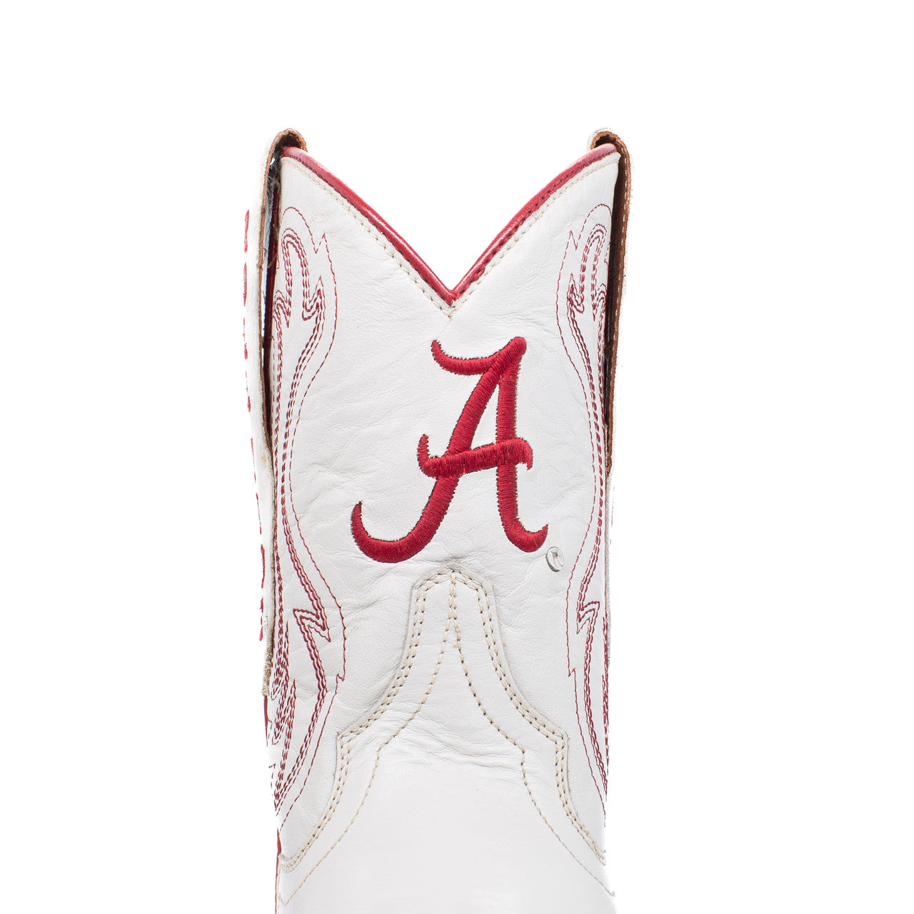 Alabama Crimson Tide - Sarah Women's Shorty Ivory Western Boot