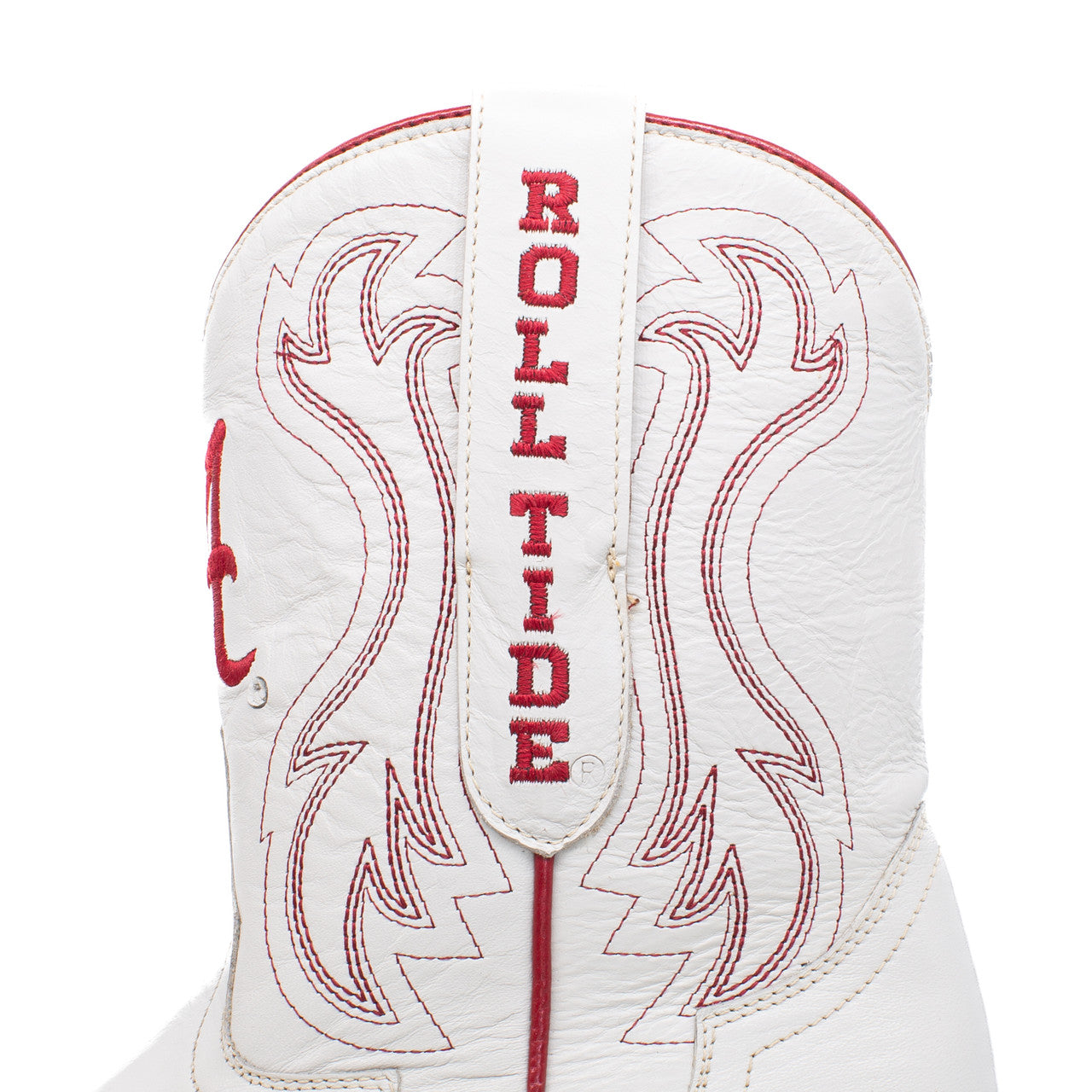 Alabama Crimson Tide - Sarah Women's Shorty Ivory Western Boot
