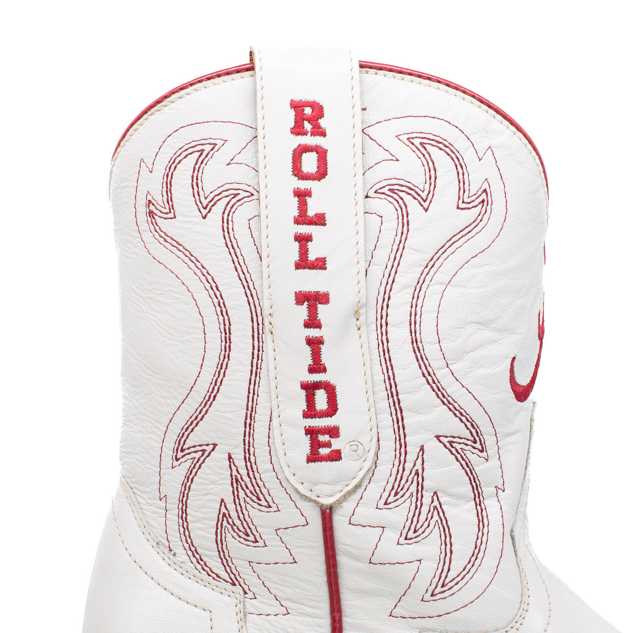 Alabama Crimson Tide - Sarah Women's Shorty Ivory Western Boot