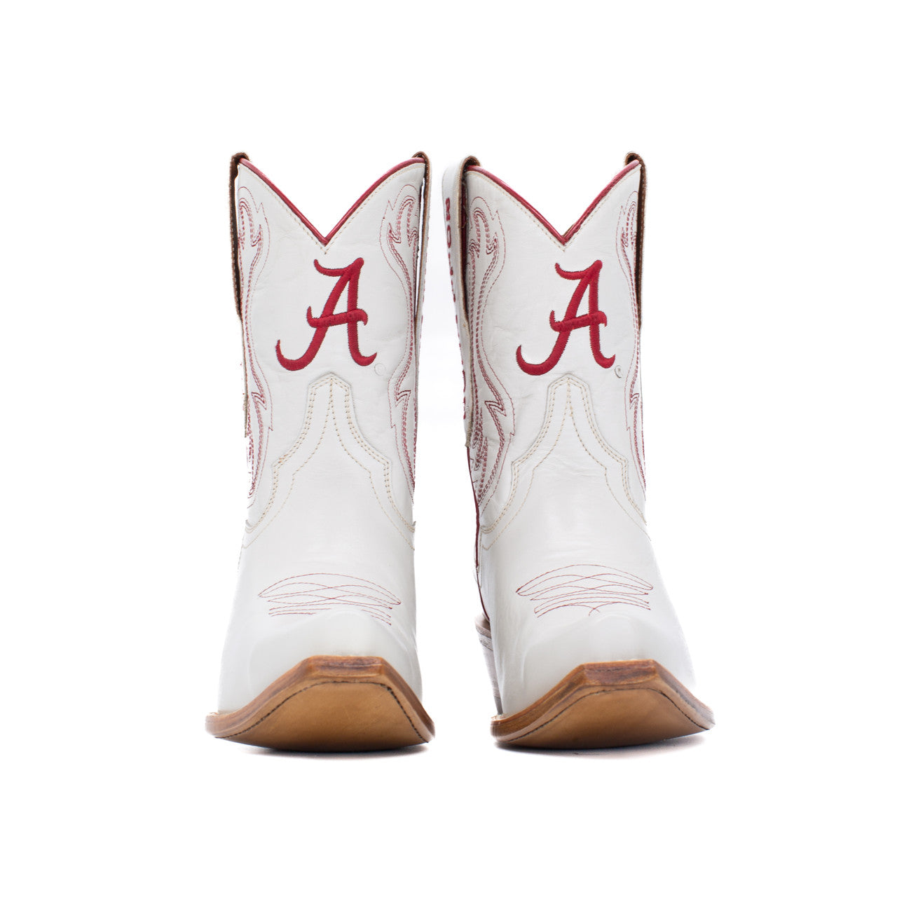 Alabama Crimson Tide - Sarah Women's Shorty Ivory Western Boot