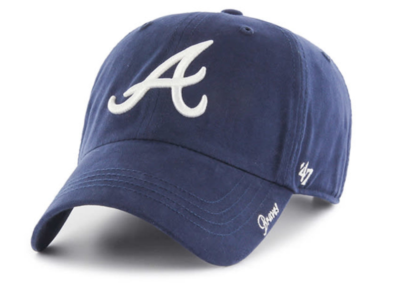 Atlanta Braves -  Light Navy Miata '47 Clean Up Woman Hat