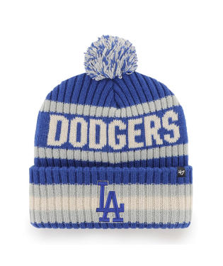 Los Angeles Dodgers - Royal Bering Cuff Knit Beanie, 47 Brand