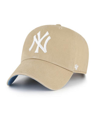 New York Yankees -47 Brand Khaki Ballpark Clean Up Adjustable Hat