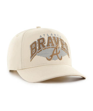 Atlanta Braves - Natural Pomona Hitch Hat, 47 Brand