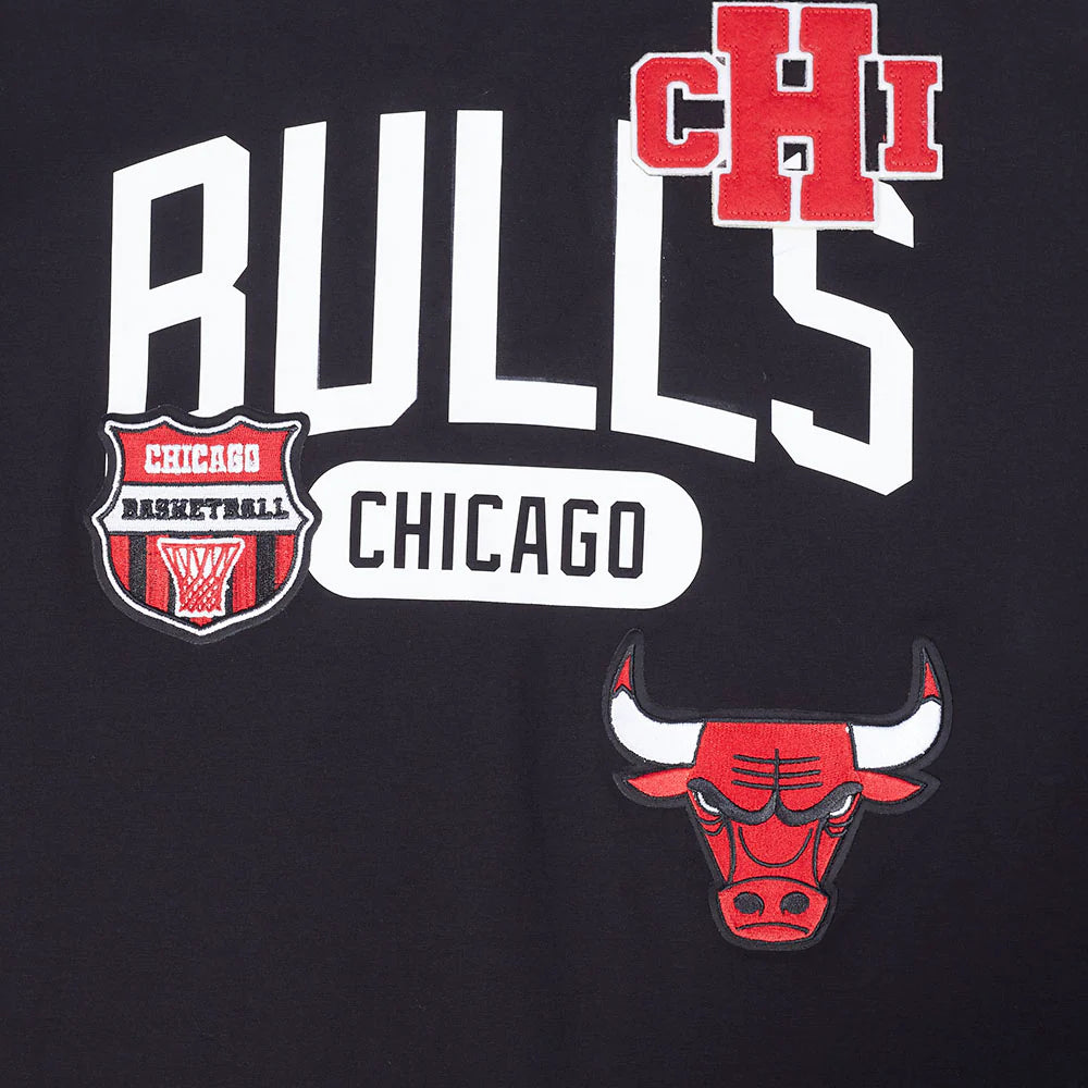 Chicago Bulls - NBA Letterman Men's Short Sleeve T-Shirt