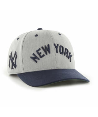New York Yankees Cooperstown Gray Fly Out '47 Midfield Hat