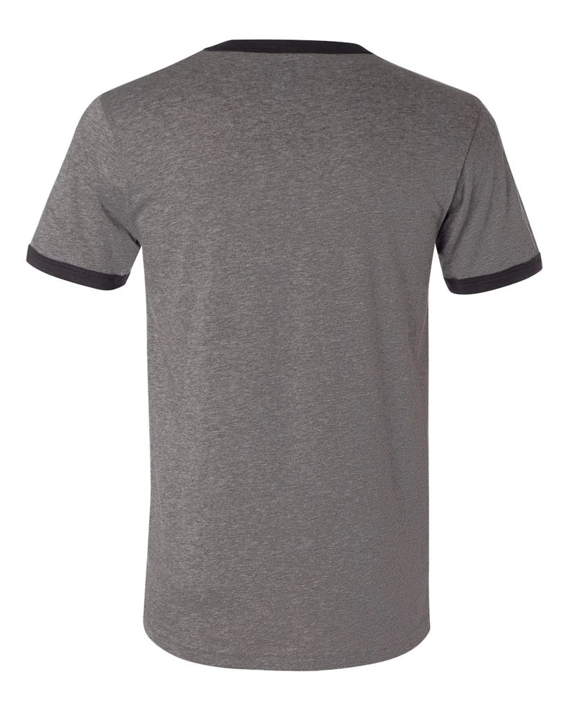 Tennessee Volunteers - Grey/Black Triblend Ringer T-Shirt