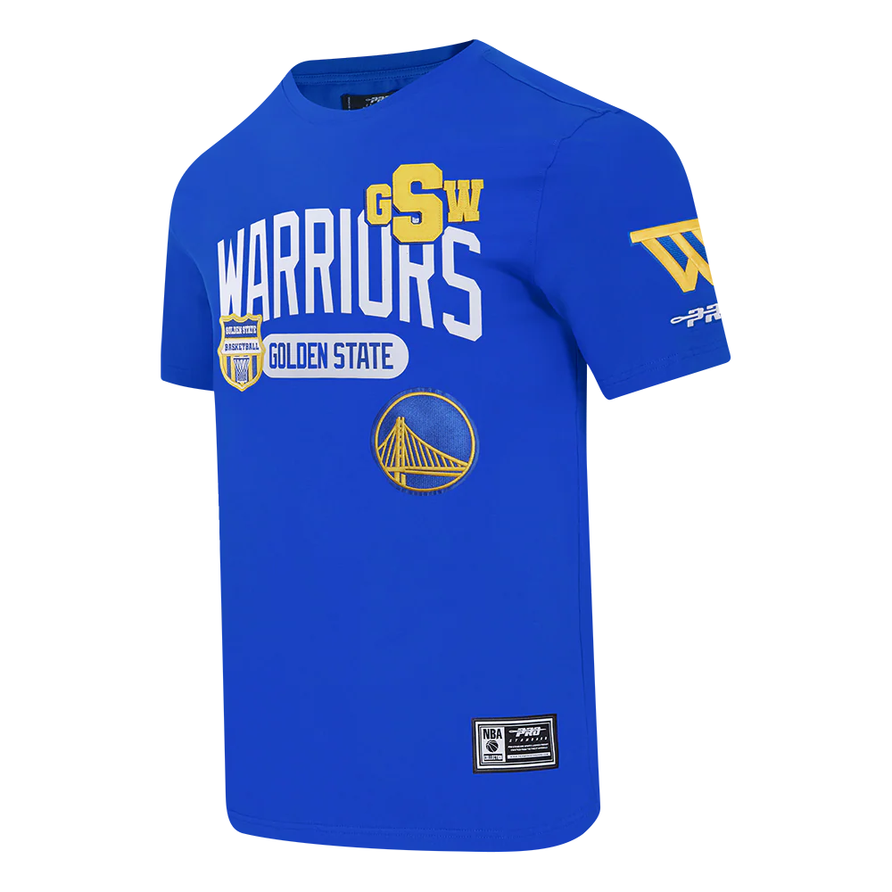 Golden State Warriors - NBA Letterman Men's Short Sleeve T-Shirt