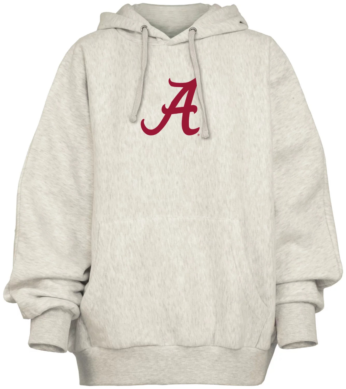 Alabama Crimson Tide - "Belvedere" Single-Piece Dolman-Style Oversize Hoodie