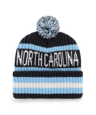 North Carolina Tar Heels - UNC Navy Bering Cuff Knit, 47 Brand