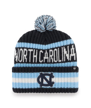 North Carolina Tar Heels - UNC Navy Bering Cuff Knit, 47 Brand