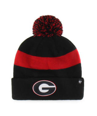 Georgia Bulldogs Black Breakaway Cuff Knit