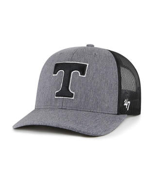 Tennessee Volunteers - Charcoal Carbon Trucker 47 Brand Hat