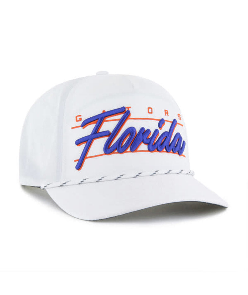 Florida Gators - NCAA White Condor Hitch Hat, 47 Brand